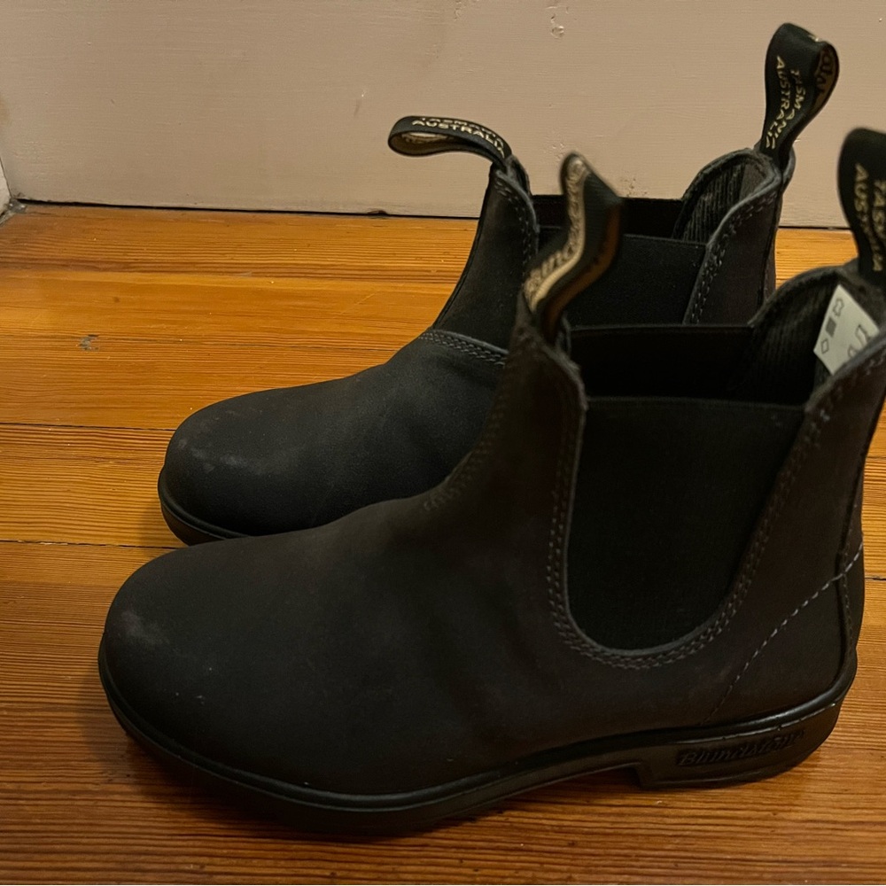 Blundstone 587 Rustic Black Chelsea Boots Womens US 7 - Picture 5 of 9